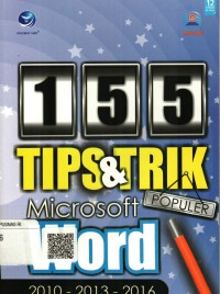 Image of 155 Tips dan Trik Populer Microsoft Word 2010-2013-2016