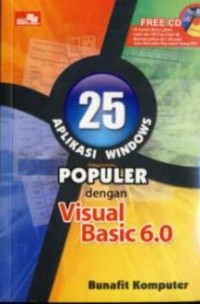 25 Aplikasi Windows Populer dengan Visual Basic 6.0