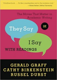 They say /I say with readings