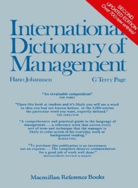 International Dictionary of Management, Ed 2