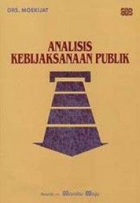 Analisis kebijakan publik