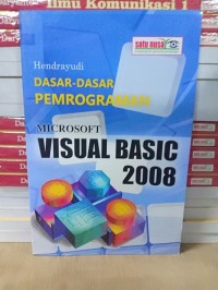 Dasar-dasar pemrograman  microsoft visual basic 2008