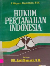 Hukum pertanahan Indonesia