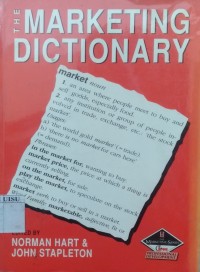 The Marketing Dictionary, Ed 4