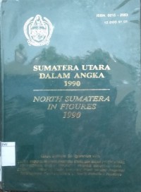 Image of Sumatera Utara Dalam Angka 1990 : north sumatera in figures 1990