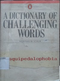 A Dictionary Of Challenging Words