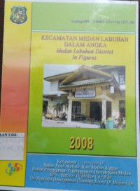 Kecamatan Medan Labuhan Dalam Angka : medan labuhan district in figures  2008