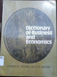 Dictionary Of Business and Economics