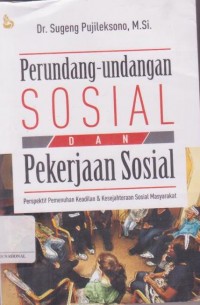 Perundang-Undang Sosial Dan Pekerjaan Sosial