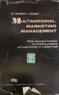 Multinational Marketing Management