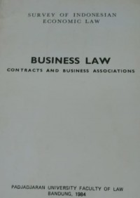 Bussiness law : Contracts and bussines associations