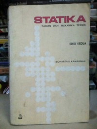 Statika : bagian dari mekanika teknik