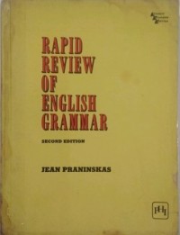 A Rapid Review Of English Grammar
