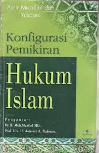 Konfigurasi Pemikiran Hukum Islam, Cetakan -1