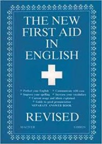 The new First Aid in English