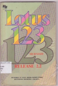 Lotus 123 : Release 2.2