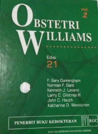 Obstetri Williams, Ed 21 vol. 2