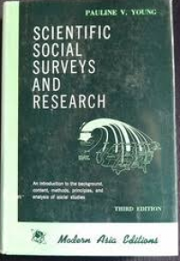 Scientific Social Surveys And Research, 3rd Ed