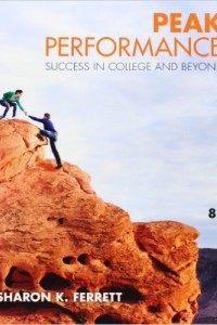 Peak performance : Succes  in collage and beyond