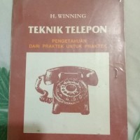 Teknik Telepon : Pengetahuan dari Untuk Praktek